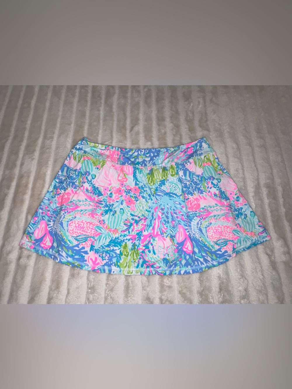 Lilly Pulitzer LOT of 4 Colorful Luxletic Vibrant Resort Beach Skorts, sz XL - Picture 3 of 11